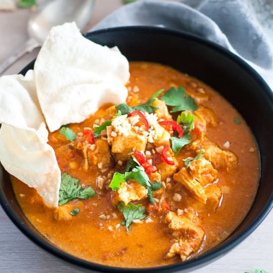 Pressure Cooker Chicken Curry