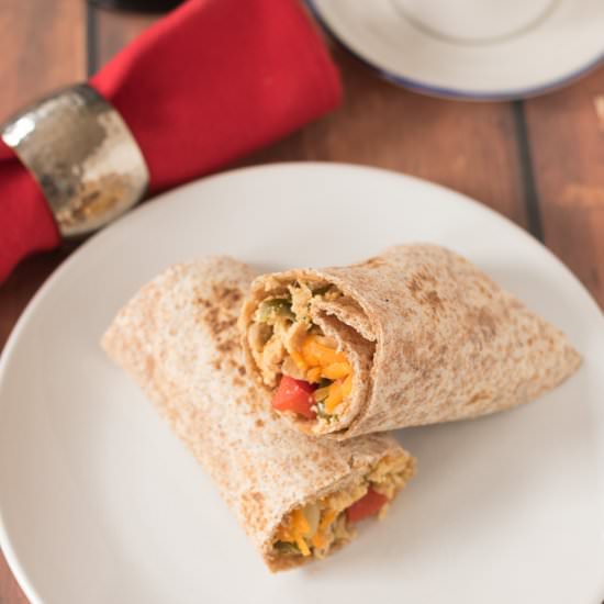 Quick Healthy Breakfast Burritos