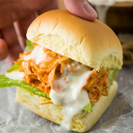 Honey Sriracha Chicken Sliders