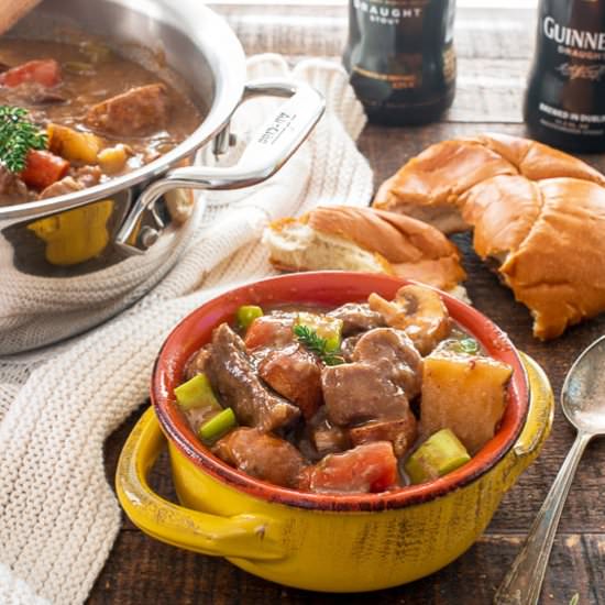 Rustic Guinness Beef Stew