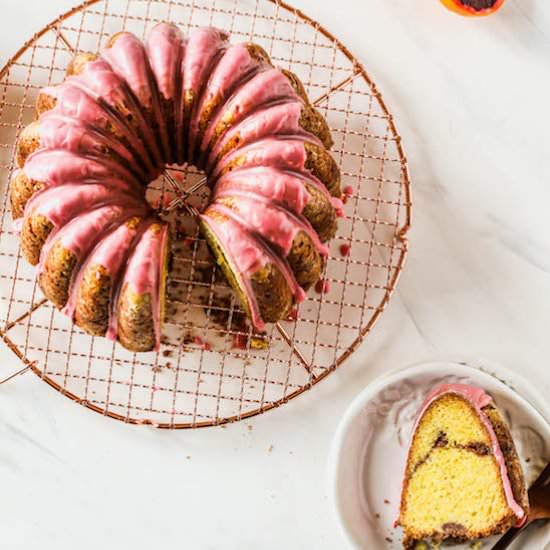 Blood Orange Coffee Cake