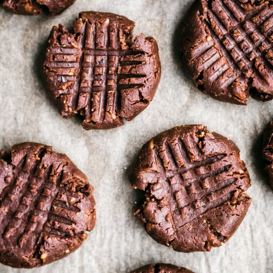 Chocolate Peanut Butter Cookies