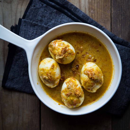Padang-Style Eggs