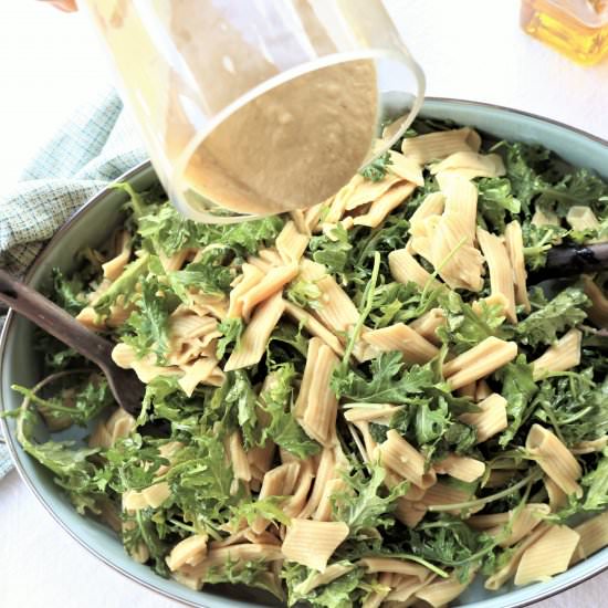 Lentil Pasta With Kale Cauliflower