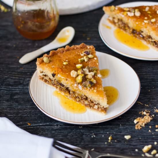 Baklava Frangipane Tart