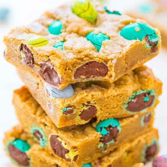 Easter Egg Blondies
