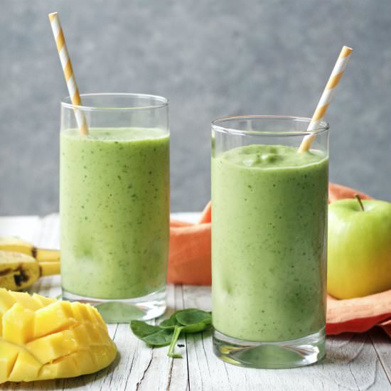 Green Ginger Collagen Smoothie