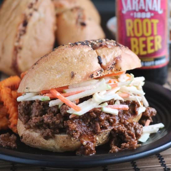 Root Beer Sloppy Joes