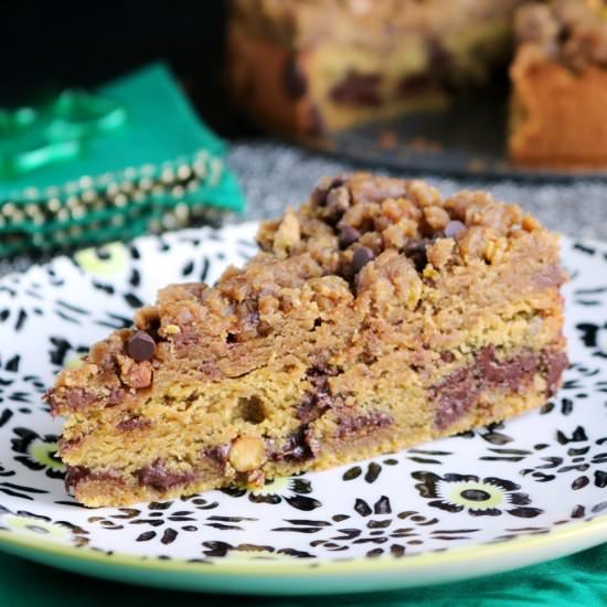 Pistachio Butter Cookie Cake