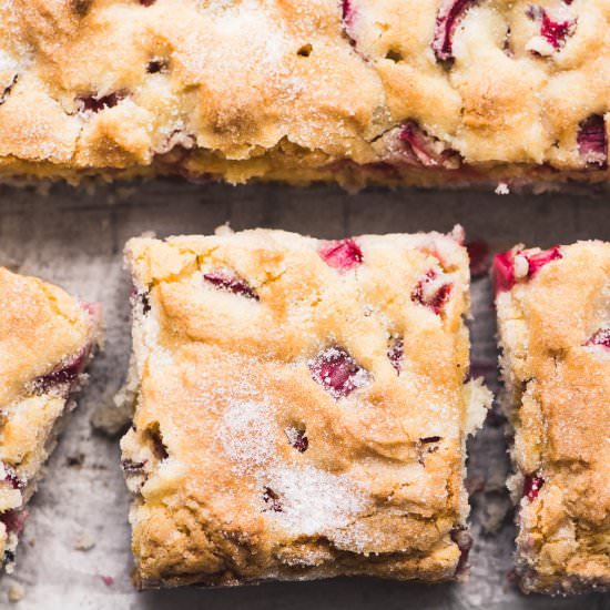 Rhubarb Breakfast Cake