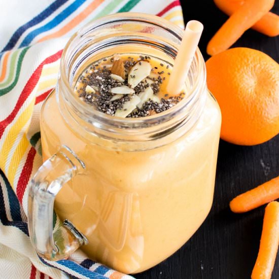 Carrot Orange Spring Smoothie
