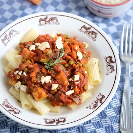 Vegetarian Student Pasta