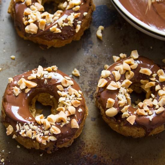 Vegan Banana Doughnuts