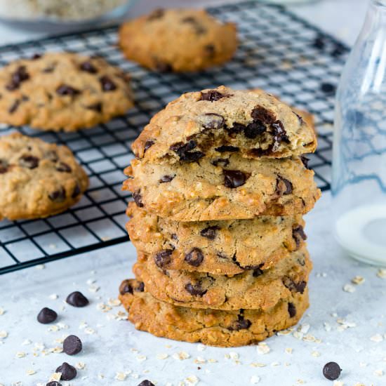 Best Oatmeal Chocolate Chip Cookies