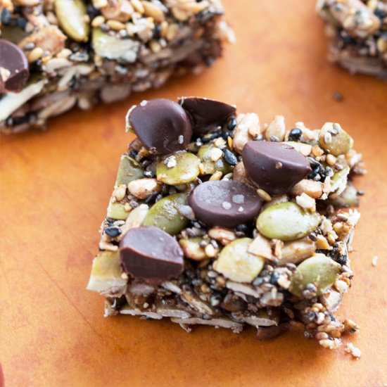 Sweet & Savory seed squares