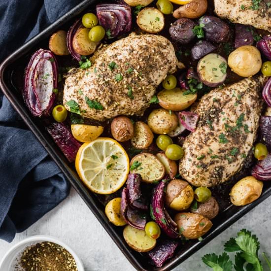 Sheet Pan Za’atar Chicken