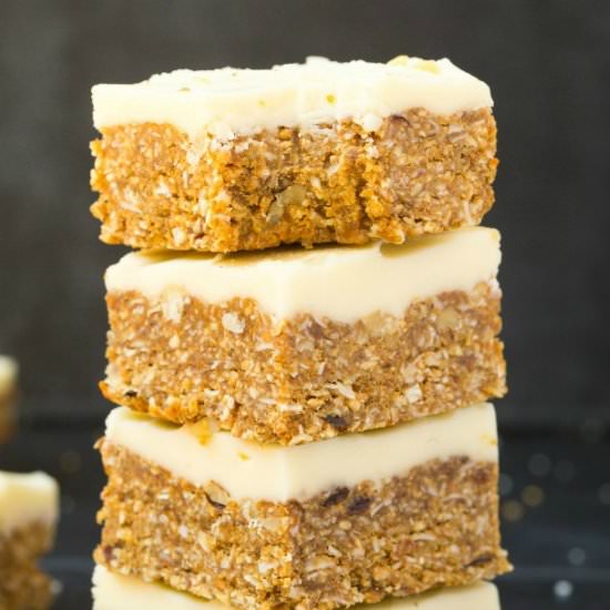 Healthy No Bake Carrot Cake