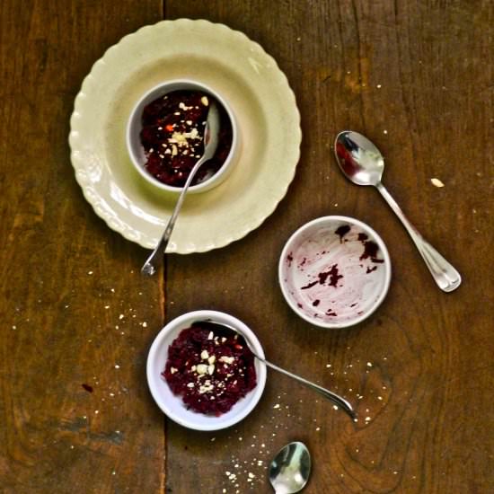 Beetroot and Khoya Halwa