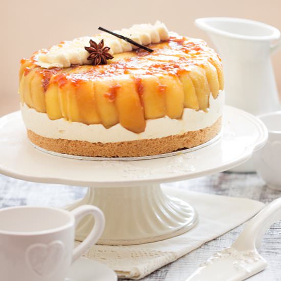 No Bake Apple Cake