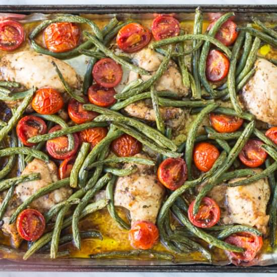Low FODMAP Italian Chicken & Veggie