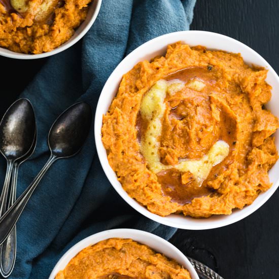 Maple Butter Sweet Potato Mash