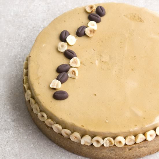Coffee Tart with Hazelnuts