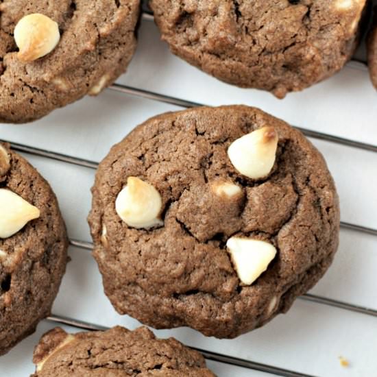 Double White Chocolate Chip Cookies
