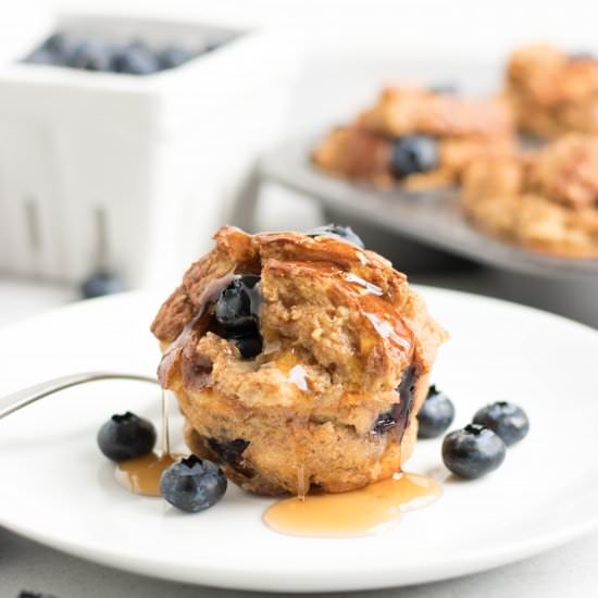 Blueberry French Toast Muffins
