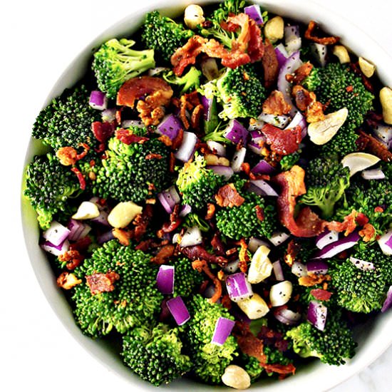 Easy Broccoli Bacon Salad