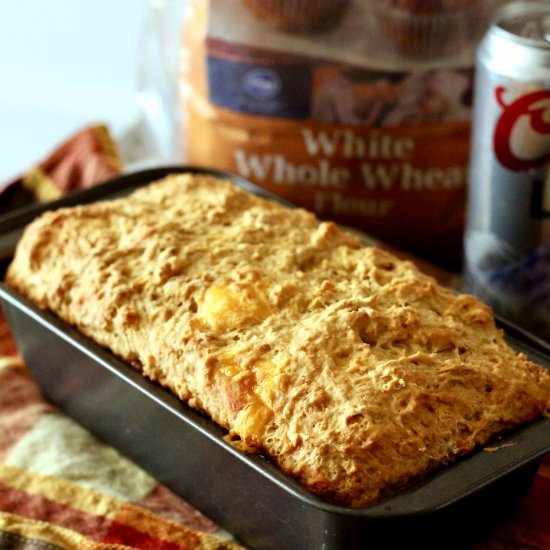 Whole Wheat Beer and Cheese Bread