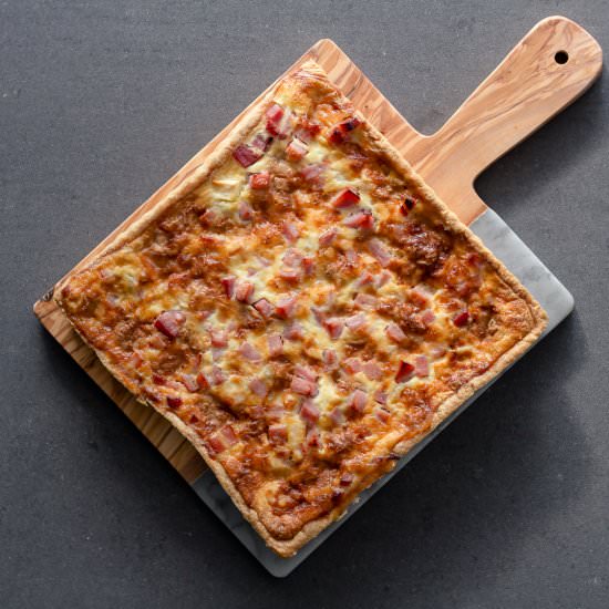 Époisses Ham Apple Tart