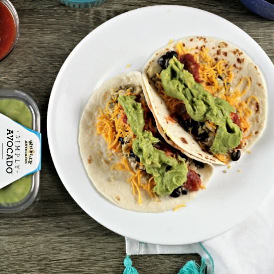 Avocado Breakfast Soft Tacos