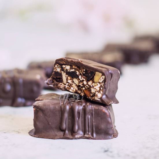 Breakfast energy bars
