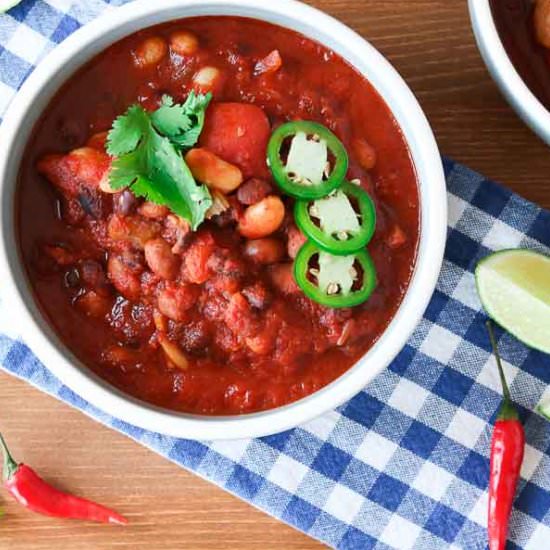 Three Bean Chili