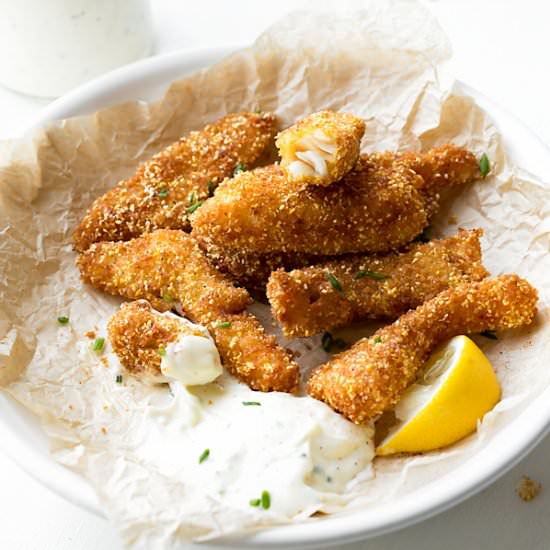 Crunchy Fish Sticks