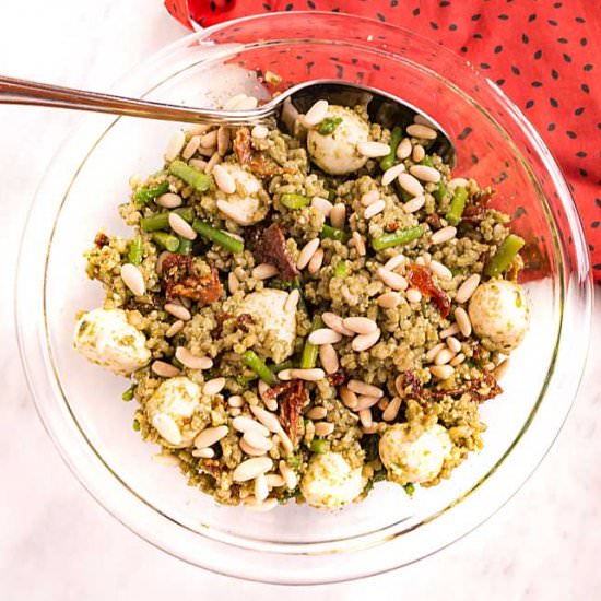 Pesto Rice Salad