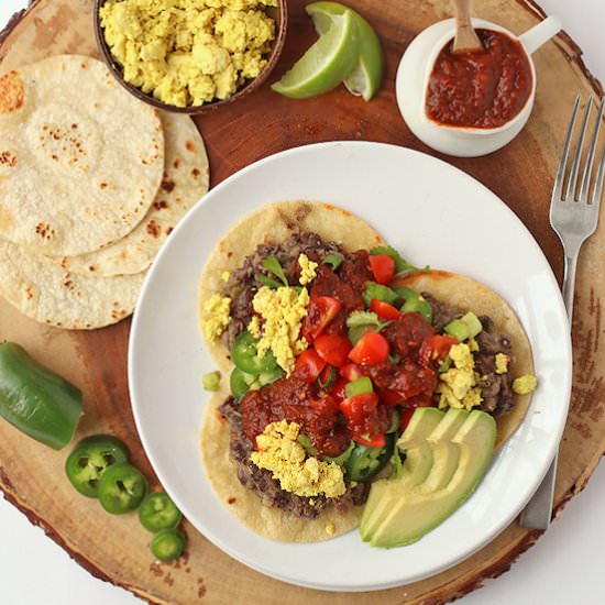 Vegan Huevos Rancheros