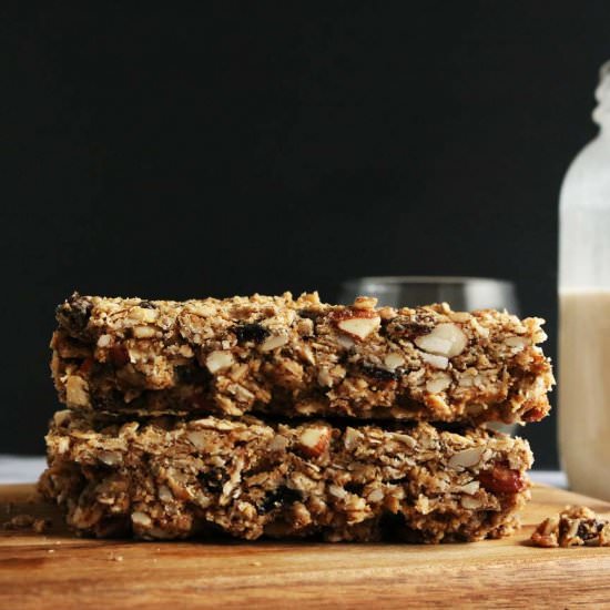Gluten-Free Almond Granola Bars