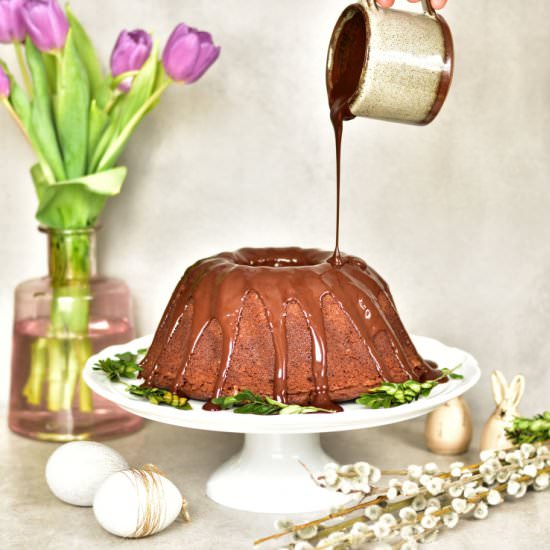 Chocolate orange bundt cake