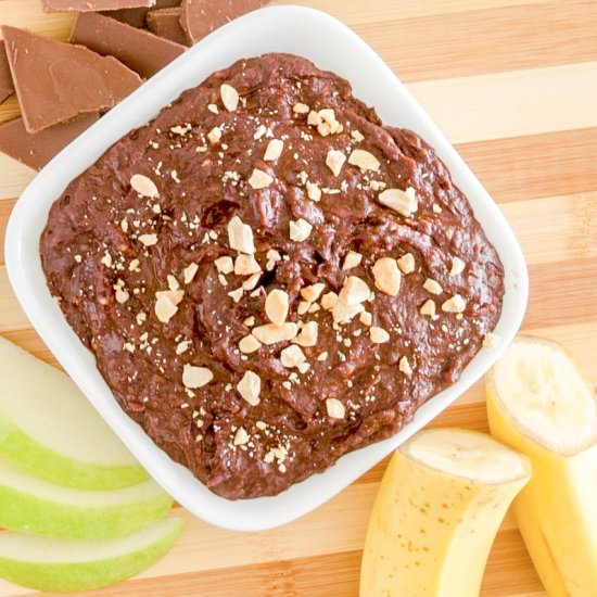 Chocolate & Peanut Butter Hummus
