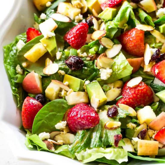 Fruit, Avocado, and Feta Salad