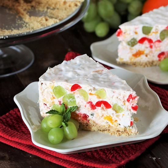 Fruit Salad Cheesecake