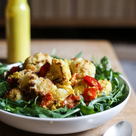 Roasted Cauliflower Salad