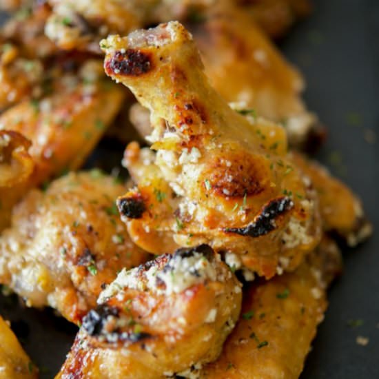 Parmesan Peppercorn Wings