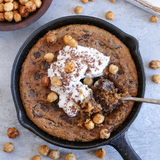 Chickpea Skillet Cookie