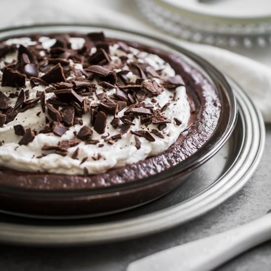 Truffle Chocolate Cream Pie