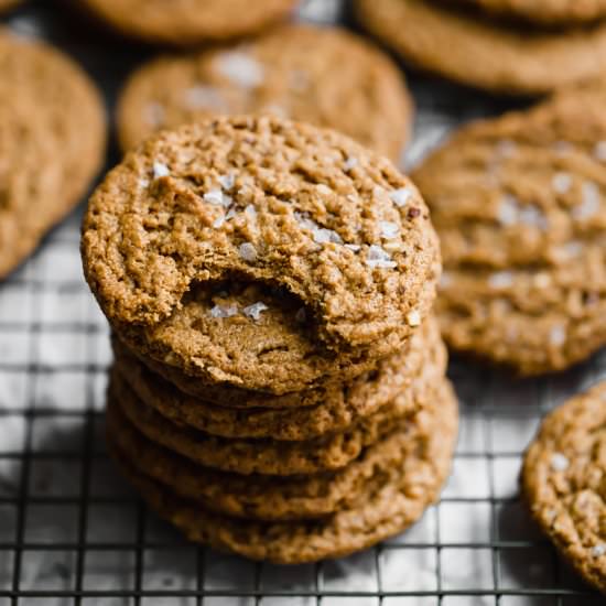 Paleo & Vegan Almond Butter Cookies