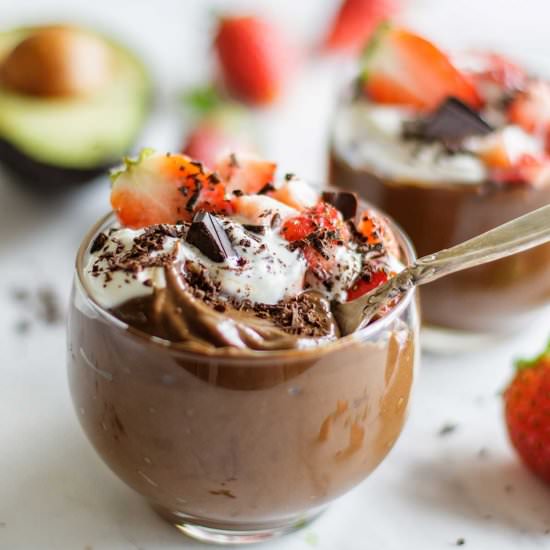 Avocado Chocolate Pudding