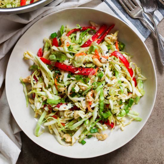Paleo Asian Coleslaw