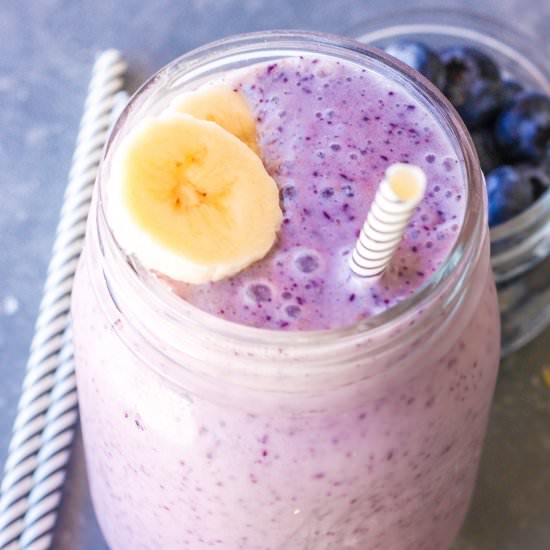 Blueberry Banana Smoothie